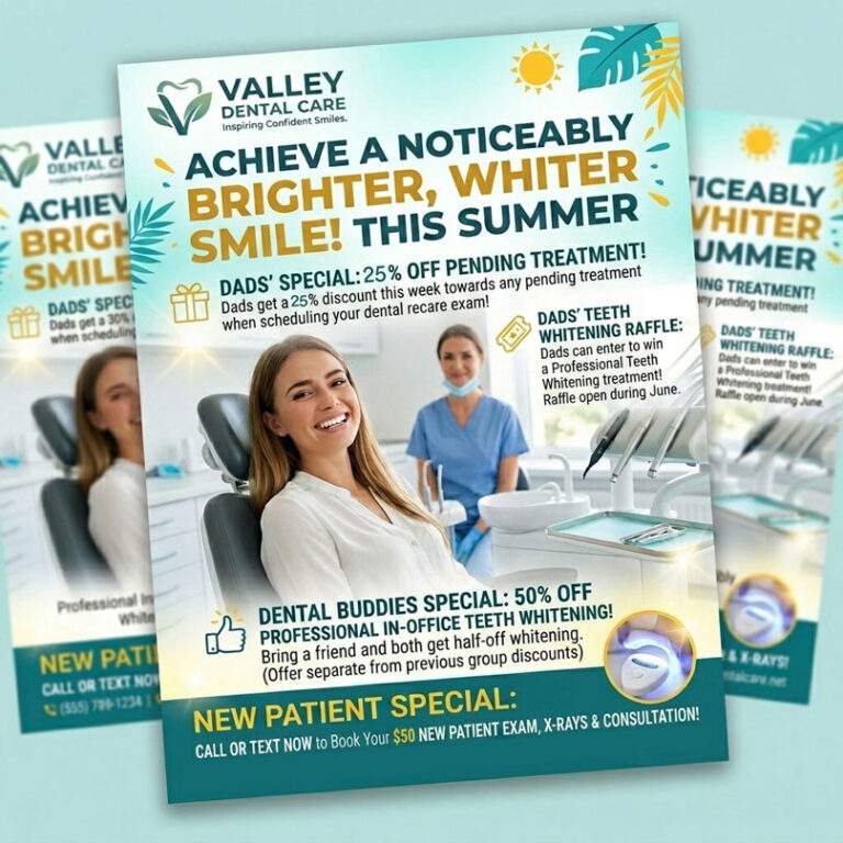 Summer Smiles Are Here: Don’t Miss Valley Dental Care’s June Specials