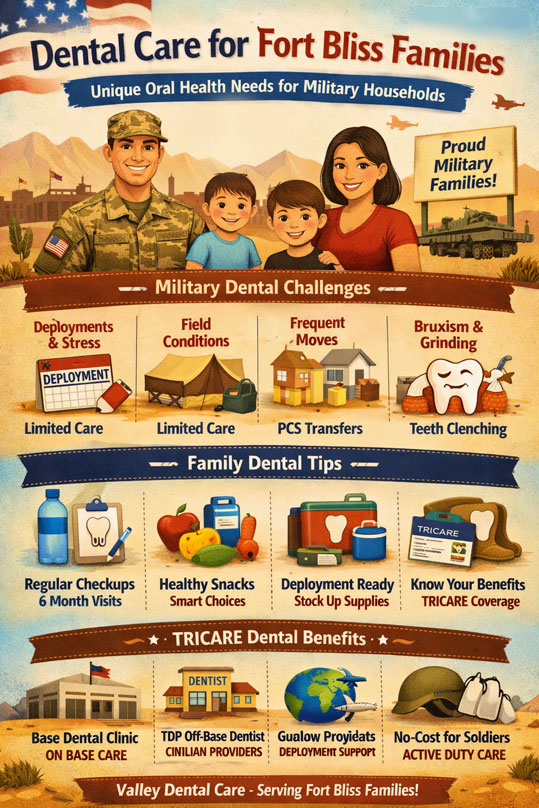 Dental Care for Fort Bliss Families — Unique Oral Health Needs for Active‑Duty Military Households
